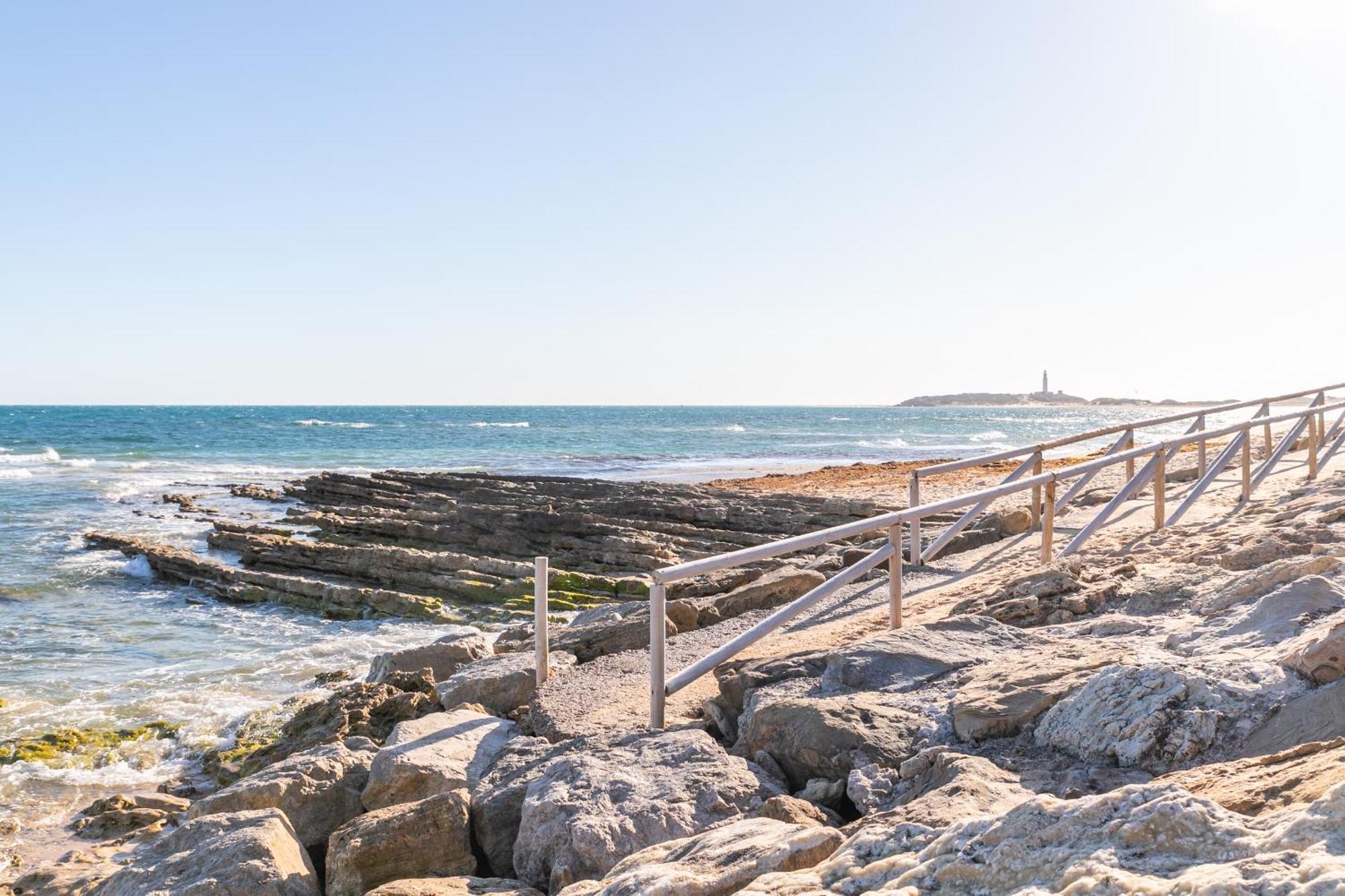 Adosado Nuevo Con Piscina, Playa, Garaje Y Jardin Los Canos De Meca Exterior foto