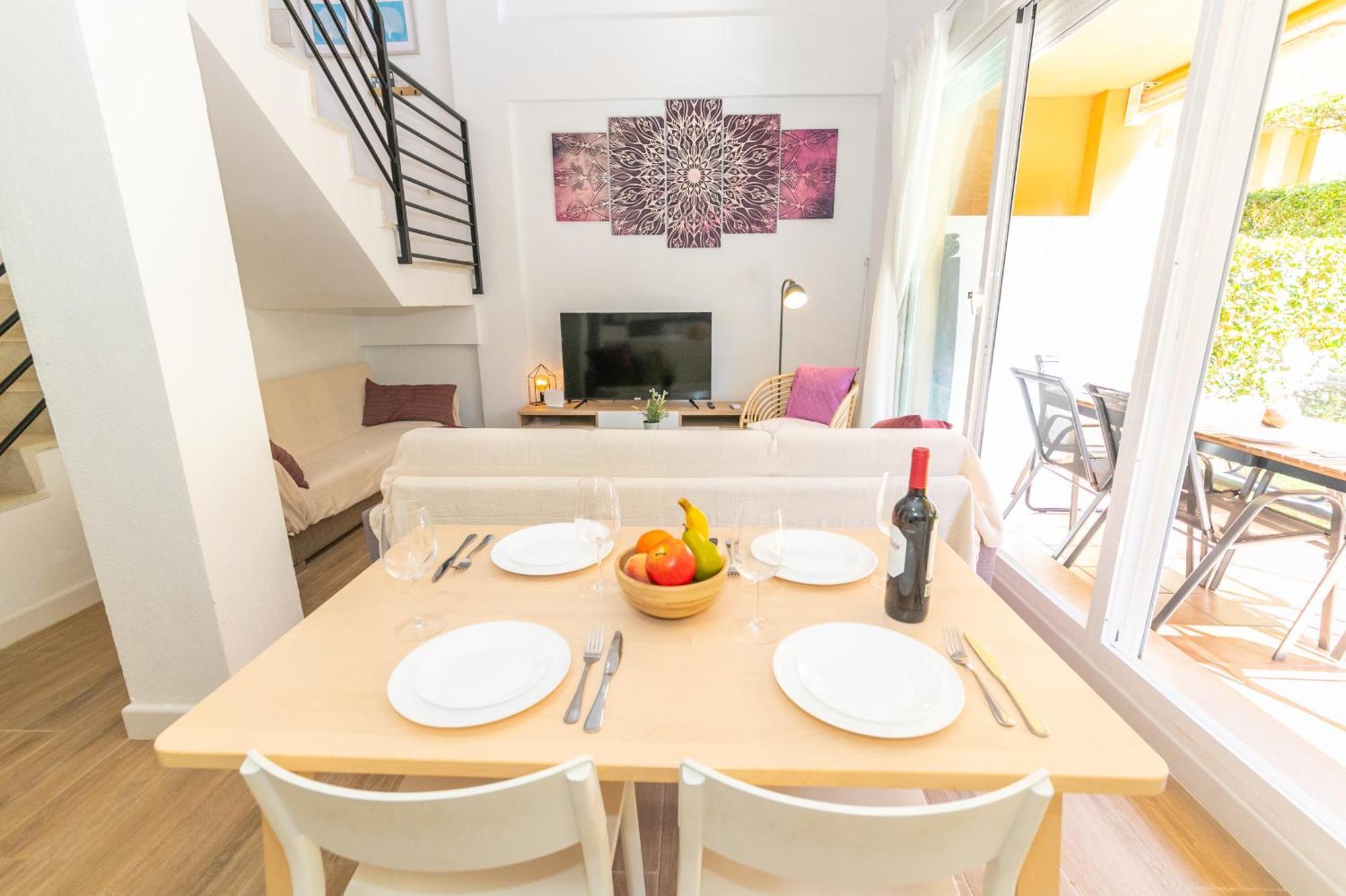 Adosado Nuevo Con Piscina, Playa, Garaje Y Jardin Los Canos De Meca Exterior foto